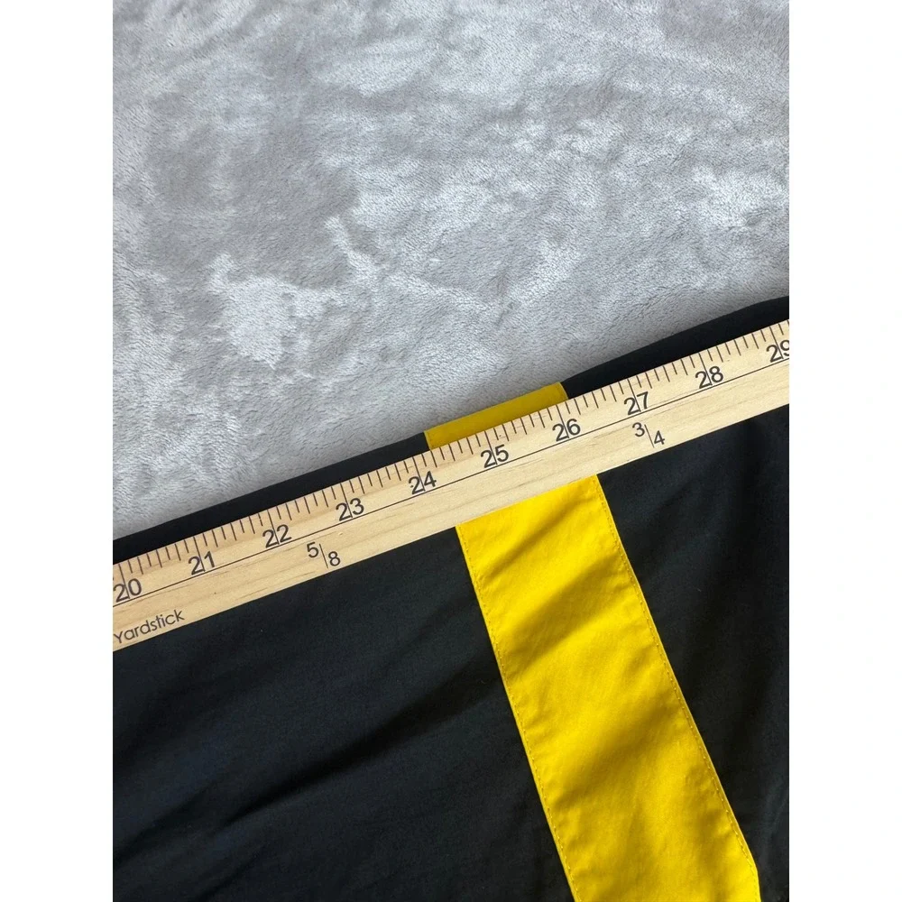 US Army APFU Physical Fitness Uniform Jacket Black Yellow Chevron Large Long